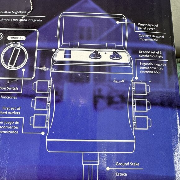 NOS Gemmy Christmas 2010 Create Your Own Holiday Light Show with Timer - Picture 14 of 16